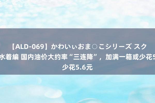 【ALD-069】かわいぃおま○こシリーズ スクール水着編 国内油价大约率“三连降”，加满一箱或少花5.6元