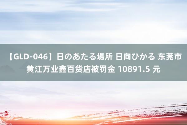 【GLD-046】日のあたる場所 日向ひかる 东莞市黄江万业鑫百货店被罚金 10891.5 元