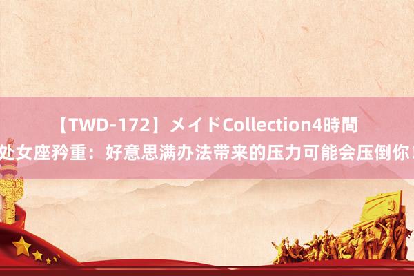 【TWD-172】メイドCollection4時間 处女座矜重：好意思满办法带来的压力可能会压倒你！