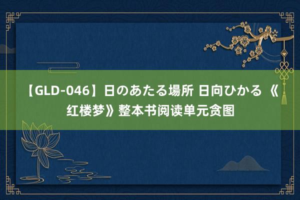 【GLD-046】日のあたる場所 日向ひかる 《红楼梦》整本书阅读单元贪图