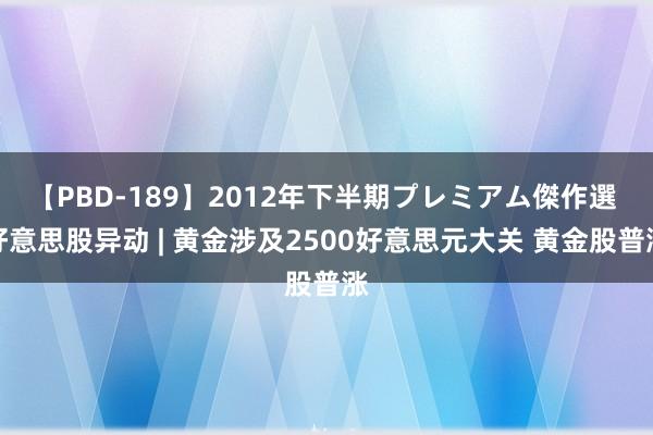 【PBD-189】2012年下半期プレミアム傑作選 好意思股异动 | 黄金涉及2500好意思元大关 黄金股普涨